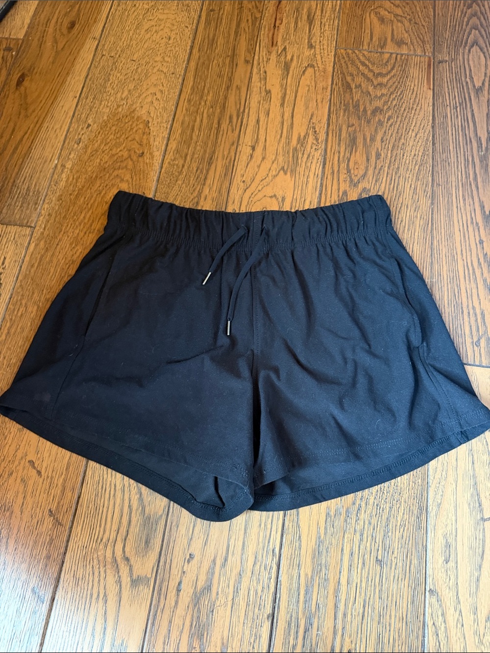 Athletic Works Black Women's Pull-On Athletic Shorts